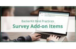 BackerKit add-ons best practices