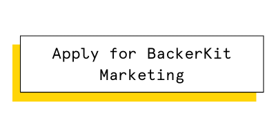 marketing for your kickstarter campaigns