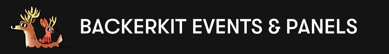 BackerKit Events & Panel banner