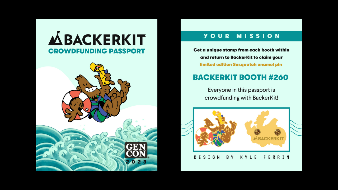BackerKit Gen Con Passport Game