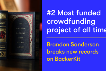2nd most funded project by Brandon Sanderson banner image