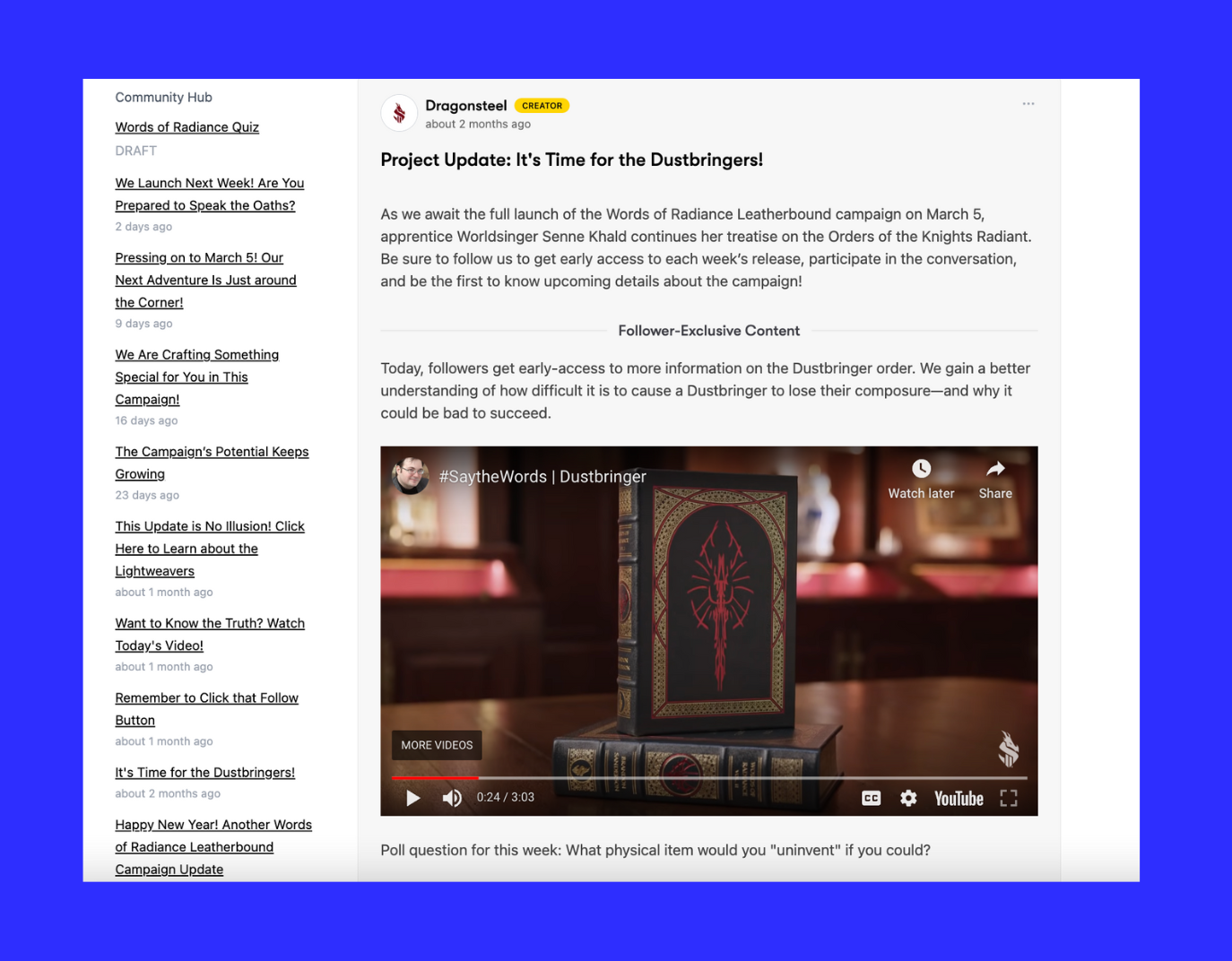 How Brandon Sanderson's Dragonsteel Used BackerKit to Drive Pre-Launch ...