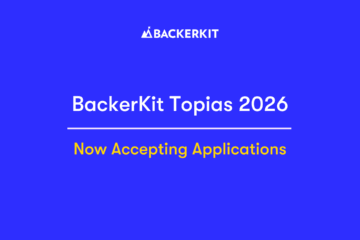 BackerKit Topias 2026 Now accepting applications title