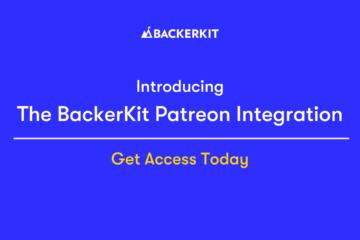 Backerkit Patreon Integration blog banner image