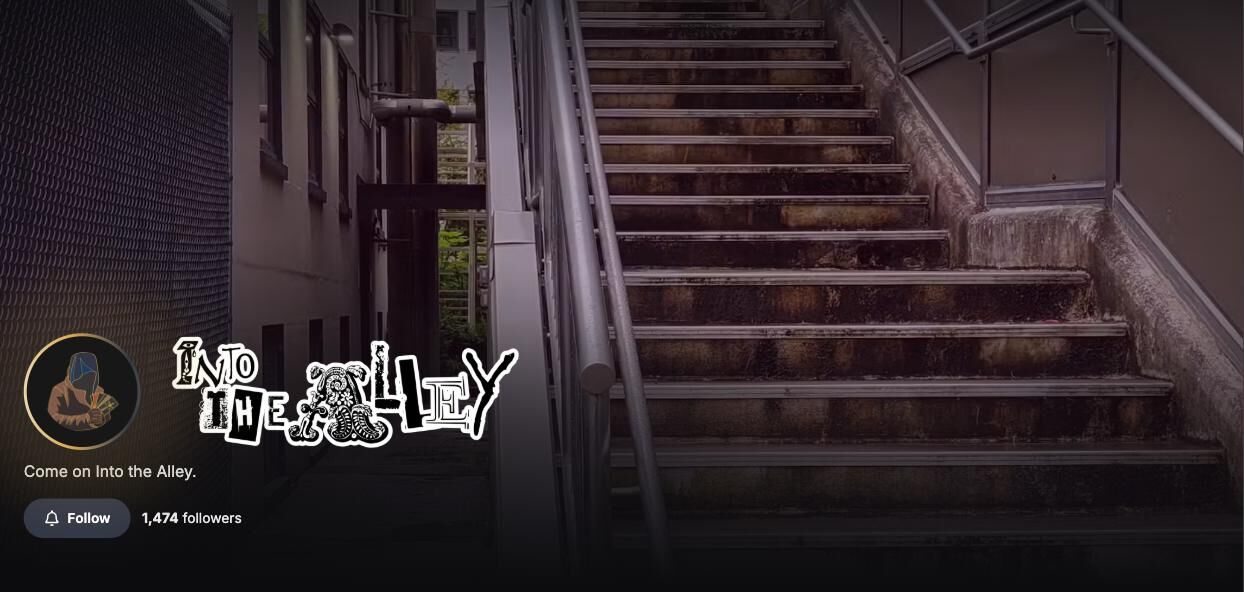 Image of BackerKit Worlds example - The Alley by Publishing Goblin